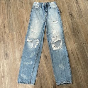Pacsun 90s Boyfriend Baggy Ripped Jeans size 23